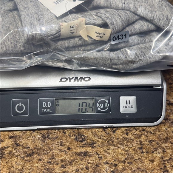 La Vie Gray Knit Mini Casual Dress Size S K0431 - Picture 9 of 11